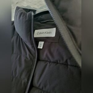 Calvin Klein Mens Black Puffer Jacket Large